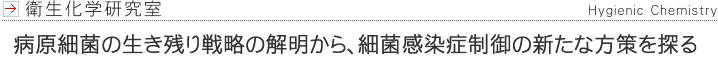 衛生化学研究室
